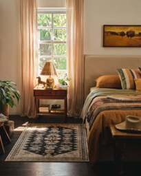 Pradera Tan & Soft Black Rug - 60x90 - Machine Washable Area Rug - Kid & Pet Friendly - Indoor Rugs - Ruggable - thumbnail 2