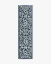 Delphina Navy Blue Rug - 60x90 - Machine Washable Area Rug - Kid & Pet Friendly - Indoor Rugs - Ruggable - thumbnail 2