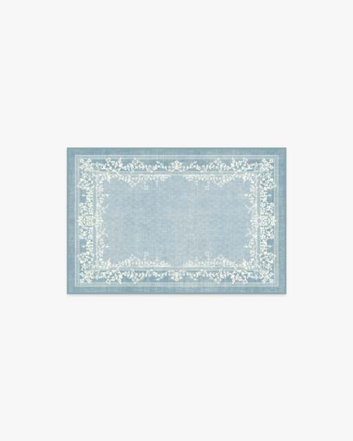 Juliet Slate Blue Rug - 60x90 - Machine Washable Area Rug - Kid & Pet Friendly - Indoor Rugs - Ruggable - image 1