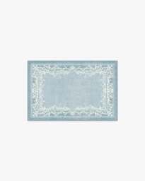 Juliet Slate Blue Rug - 60x90 - Machine Washable Area Rug - Kid & Pet Friendly - Indoor Rugs - Ruggable - thumbnail 1