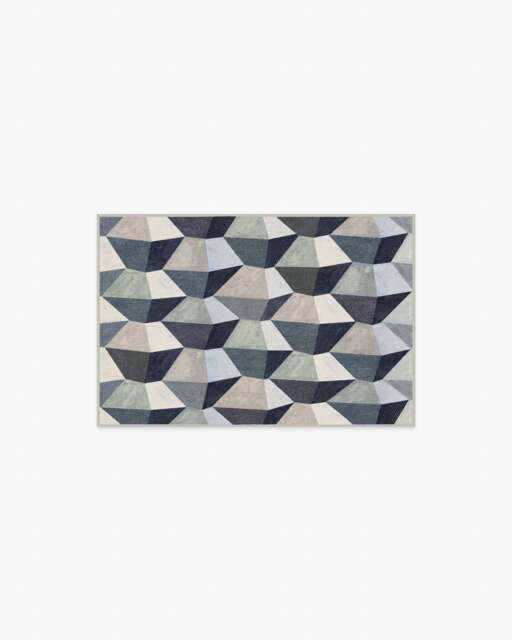 Zeno Charcoal Rug - 60x90 - Machine Washable Area Rug - Kid & Pet Friendly - Indoor Rugs - Ruggable - image 1