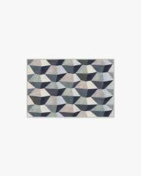 Zeno Charcoal Rug - 60x90 - Machine Washable Area Rug - Kid & Pet Friendly - Indoor Rugs - Ruggable - thumbnail 1
