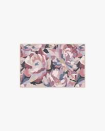 Fiona Multicolour Flatwoven Rug Purple - 60x90 - Machine Washable Area Rug - Kid & Pet Friendly - Indoor Rugs - Ruggable - thumbnail 1