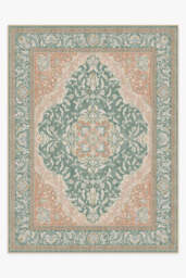 Allura Copper Sage Outdoor Rug - 275x365 - Machine Washable Area Rug - Kid & Pet Friendly - Indoor Rugs - Ruggable