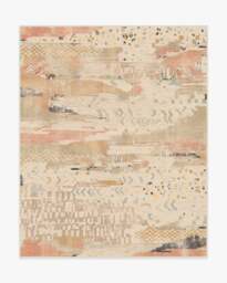 Gaia Ivory Multicolour Rug - 60x90 - Machine Washable Area Rug - Kid & Pet Friendly - Indoor Rugs - Ruggable - thumbnail 2