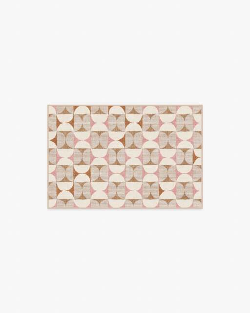 Orana Soft Pink & Natural Rug - 60x90 - Machine Washable Area Rug - Kid & Pet Friendly - Indoor Rugs - Ruggable - image 1