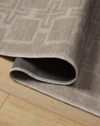 Fletcher Neutral Flatwoven Rug - 60x90 - Machine Washable Area Rug - Kid & Pet Friendly - Indoor Rugs - Ruggable - thumbnail 2