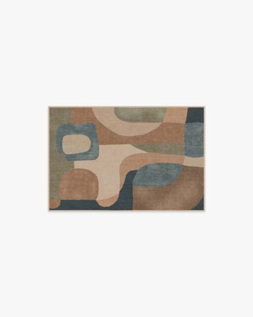 Sonia Sand & Ocean Flatwoven Rug by Justina Blakeney - 60x90 - Machine Washable Area Rug - Kid & Pet Friendly - Indoor Rugs - Ruggable - image 1
