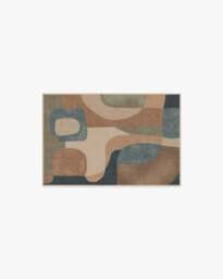 Sonia Sand & Ocean Flatwoven Rug by Justina Blakeney - 60x90 - Machine Washable Area Rug - Kid & Pet Friendly - Indoor Rugs - Ruggable - thumbnail 1