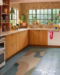 Sonia Sand & Ocean Flatwoven Rug by Justina Blakeney - 60x90 - Machine Washable Area Rug - Kid & Pet Friendly - Indoor Rugs - Ruggable - thumbnail 2