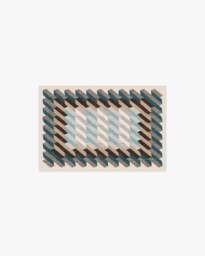 Echo Slate Blue Rug - 60x90 - Machine Washable Area Rug - Kid & Pet Friendly - Indoor Rugs - Ruggable - thumbnail 1
