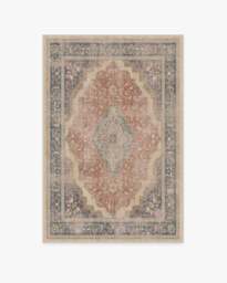 Adeline Antique Red Rug - 120x185 - Machine Washable Area Rug - Kid & Pet Friendly - Indoor Rugs - Ruggable