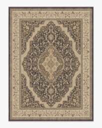 Adeline Dark Wood Rug Brown - 275x365 - Machine Washable Area Rug - Kid & Pet Friendly - Indoor Rugs - Ruggable - thumbnail 1