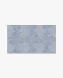 Serene Slate Blue Flatwoven Rug - 60x90 - Machine Washable Area Rug - Kid & Pet Friendly - Indoor Rugs - Ruggable - thumbnail 2