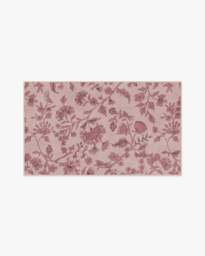 Brenna Natural & Blush Flatwoven Rug - 90x150 - Machine Washable Area Rug - Kid & Pet Friendly - Indoor Rugs - Ruggable