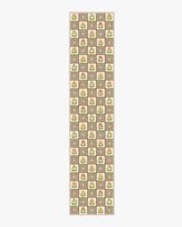 Cottage Trellis Taupe Rug Beige - 75x305 - Machine Washable Area Rug - Kid & Pet Friendly - Indoor Rugs - Ruggable - thumbnail 2
