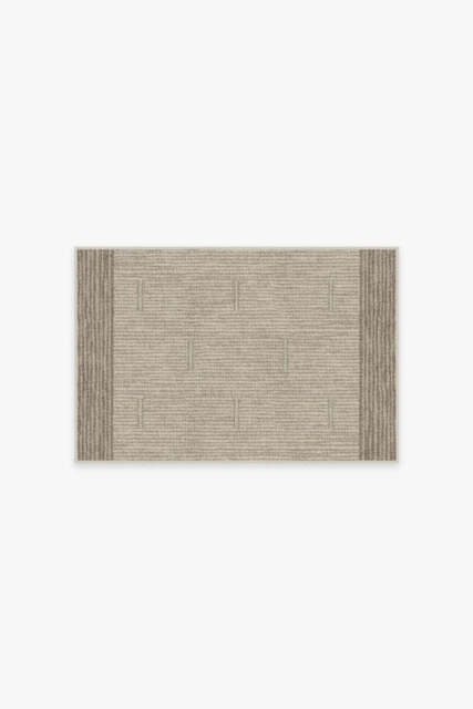 Solvi Stone Rug Beige - 60x90 - Machine Washable Area Rug - Kid & Pet Friendly - Indoor Rugs - Ruggable - image 1