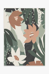 Arcadia Desert Sage Outdoor Rug - 150x215 - Machine Washable Area Rug - Kid & Pet Friendly - Indoor Rugs - Ruggable - thumbnail 1