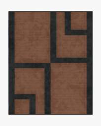 Aldo Brown & Black Rug by The Local Project - 75x215 - Machine Washable Area Rug - Kid & Pet Friendly - Indoor Rugs - Ruggable - thumbnail 2