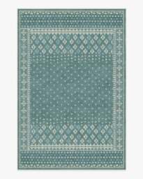 Fernanda Slate Blue Rug - 200x290 - Machine Washable Area Rug - Kid & Pet Friendly - Indoor Rugs - Ruggable