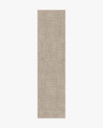 Crosshatch Natural Rug - 60x90 - Machine Washable Area Rug - Kid & Pet Friendly - Indoor Rugs - Ruggable - thumbnail 2