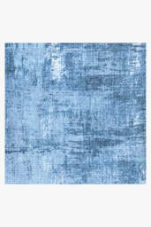 Impasto Sky Blue Outdoor Rug - 150x215 - Machine Washable Area Rug - Kid & Pet Friendly - Indoor Rugs - Ruggable - thumbnail 3