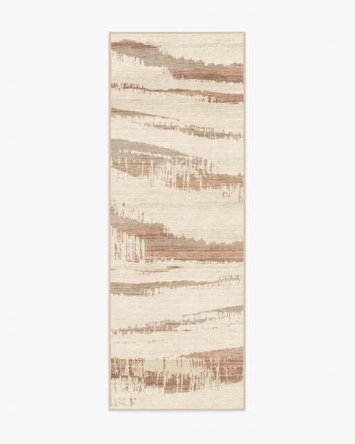 Dreamscape Copper Rug Beige - 75x215 - Machine Washable Area Rug - Kid & Pet Friendly - Indoor Rugs - Ruggable - image 1