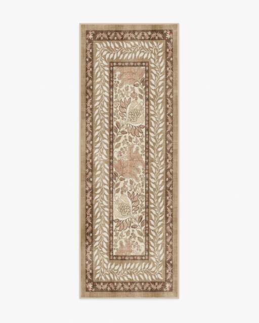 Provence Natural Rug - 75x215 - Machine Washable Area Rug - Kid & Pet Friendly - Indoor Rugs - Ruggable - image 1