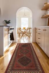 Zareen Scarlet Red Flatwoven Rug - 120x185 - Machine Washable Area Rug - Kid & Pet Friendly - Indoor Rugs - Ruggable - thumbnail 2