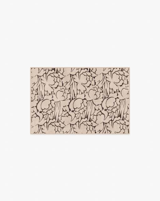 Corrine Natural & Charcoal Rug - 60x90 - Machine Washable Area Rug - Kid & Pet Friendly - Indoor Rugs - Ruggable - image 1