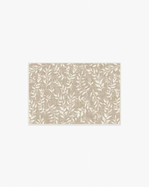 Leland Natural Flatwoven Rug - 60x90 - Machine Washable Area Rug - Kid & Pet Friendly - Indoor Rugs - Ruggable - image 1