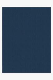 Denim Solid Indigo Blue Outdoor Rug - 275x365 - Machine Washable Area Rug - Kid & Pet Friendly - Outdoor Rugs - Ruggable - thumbnail 1