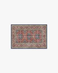 Alessia Royal Red Rug - 60x90 - Machine Washable Area Rug - Kid & Pet Friendly - Indoor Rugs - Ruggable - thumbnail 1