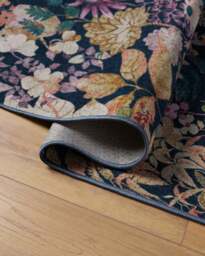 Fresco Midnight Rug by Liberty - 245x305 - Machine Washable Area Rug - Kid & Pet Friendly - Indoor Rugs - Ruggable - thumbnail 4