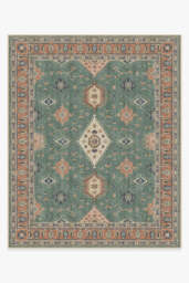 Ranier Copper Sage Outdoor Rug - 245x305 - Machine Washable Area Rug - Kid & Pet Friendly - Indoor Rugs - Ruggable