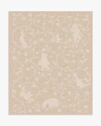 Once Upon a Gathering Natural Flatwoven Rug - 90x150 - Machine Washable Area Rug - Kid & Pet Friendly - Indoor Rugs - Ruggable - thumbnail 2