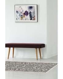 Delphina Black & White Flatwoven Rug - 75x365 - Machine Washable Area Rug - Kid & Pet Friendly - Indoor Rugs - Ruggable - thumbnail 2
