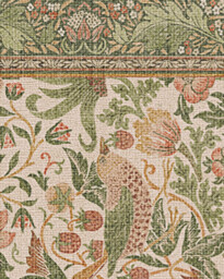 Strawberry Thief Sage & Rose Flatwoven Rug by Morris & Co. - 200x290 - Machine Washable Area Rug - Kid & Pet Friendly - Indoor Rugs - Ruggable - thumbnail 5