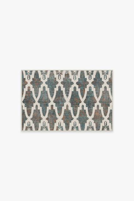Soraya Trellis Multicolour Rug - 60x90 - Machine Washable Area Rug - Kid & Pet Friendly - Indoor Rugs - Ruggable