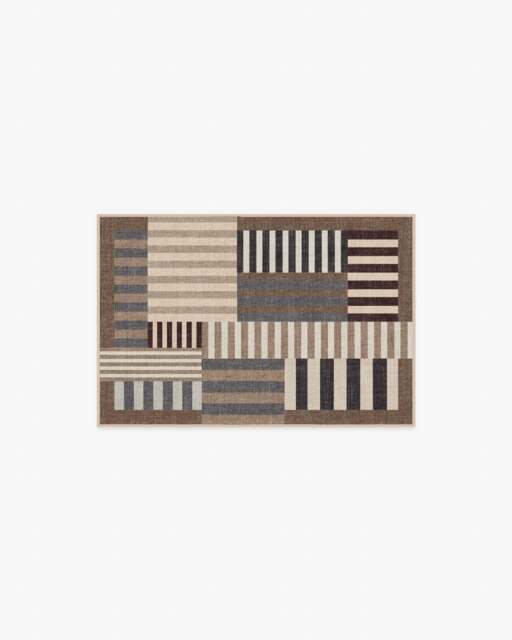 Maritime Neutral Rug - 60x90 - Machine Washable Area Rug - Kid & Pet Friendly - Indoor Rugs - Ruggable - image 1