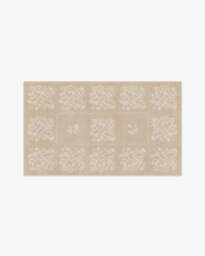 Iona Natural & Cream Rug - 60x90 - Machine Washable Area Rug - Kid & Pet Friendly - Indoor Rugs - Ruggable - thumbnail 2