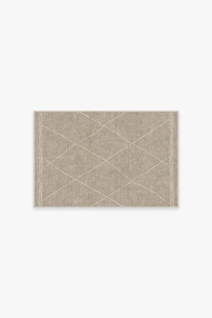 Jesper Stone Rug Tan - 60x90 - Machine Washable Area Rug - Kid & Pet Friendly - Indoor Rugs - Ruggable - image 1