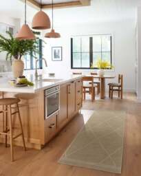 Jesper Stone Flatwoven Rug Brown - 60x90 - Machine Washable Area Rug - Kid & Pet Friendly - Indoor Rugs - Ruggable - thumbnail 2