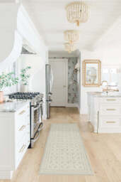 Palm Springs Ivory Stone Flatwoven Rug by Gray Malin - 60x90 - Machine Washable Area Rug - Kid & Pet Friendly - Indoor Rugs - Ruggable - thumbnail 2