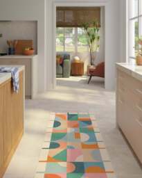 Jennie Multicolour Flatwoven Rug Orange - 60x90 - Machine Washable Area Rug - Kid & Pet Friendly - Indoor Rugs - Ruggable - thumbnail 2