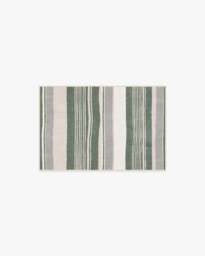 Naia Olive Rug Green - 60x90 - Machine Washable Area Rug - Kid & Pet Friendly - Indoor Rugs - Ruggable - thumbnail 1