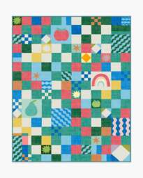 Big Apple Patchwork Multicolour Rug Green - 245x305 - Machine Washable Area Rug - Kid & Pet Friendly - Indoor Rugs - Ruggable
