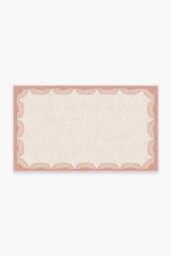 Gray Malin Fringe Pink & Ivory Rug - 90x150 - Machine Washable Area Rug - Kid & Pet Friendly - Indoor Rugs - Ruggable - thumbnail 1