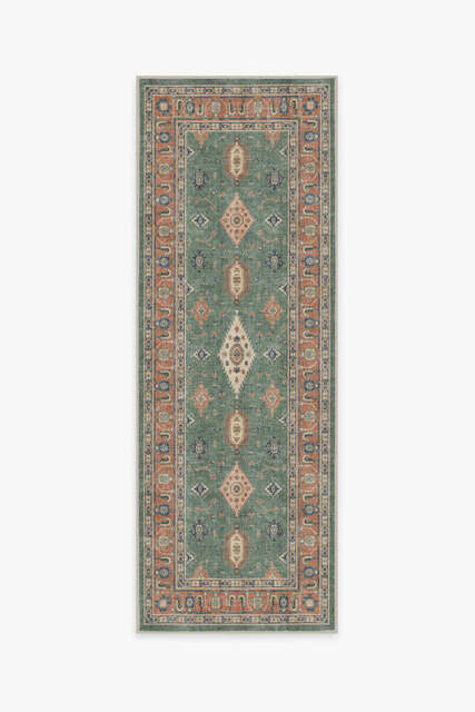 Ranier Copper Sage Outdoor Rug - 75x215 - Machine Washable Area Rug - Kid & Pet Friendly - Outdoor Rugs - Ruggable - image 1