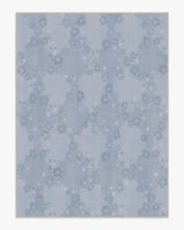 Serene Slate Blue Rug - 275x365 - Machine Washable Area Rug - Kid & Pet Friendly - Indoor Rugs - Ruggable